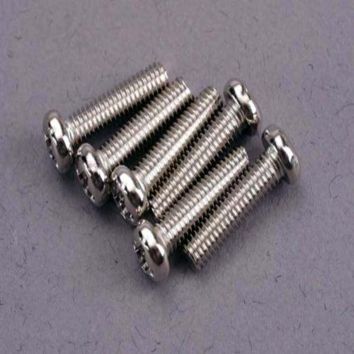 Traxxas 2561 3x12mm Button Head Machine Screw (6) Nitro Slash - PowerHobby