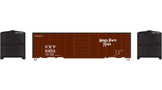 Athearn RND73557 HO 40' Box Car Single Door, NKP #6254 - PowerHobby