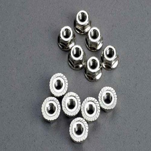 Traxxas 2744 Flanged Nuts 3mm (12) - PowerHobby