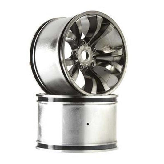 Ofna Racing 27493 Chrome Grey Finish Wheel Hyper MT - PowerHobby