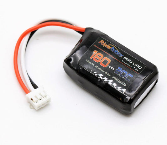 Powerhobby 2S 180mah 20c Lipo Battery : E-flite UMX Carbon Cub / UMX Sbach 3D - PowerHobby