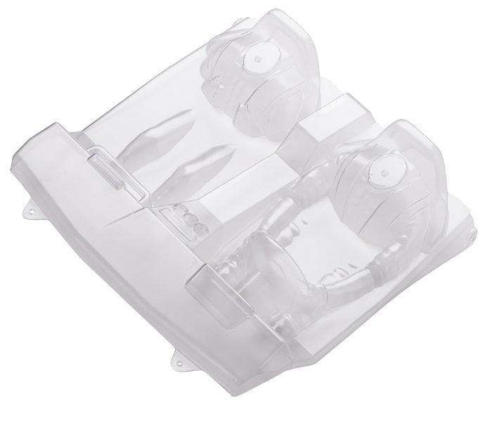 Axial AX31141 Y-380 Scale molded Interior .040 Clear with Decals Yeti Score - PowerHobby