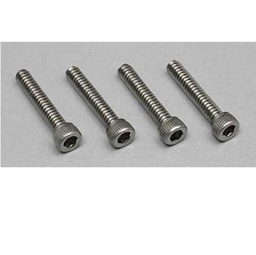 DuBro 3116 Stainless Steel Socket Cap Screw 4-40x5 / 8" (4) for Airplanes - PowerHobby