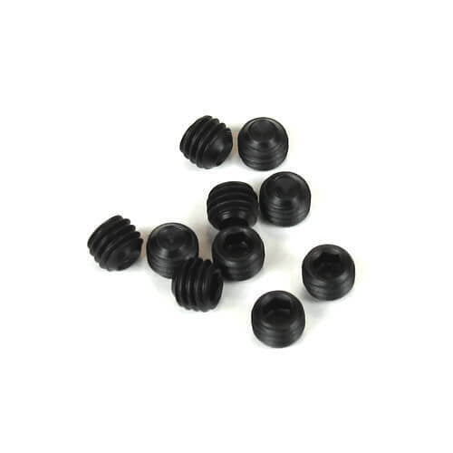 Tekno RC TKR1603 M5x4mm Set Screws (black 10 pieces) - PowerHobby