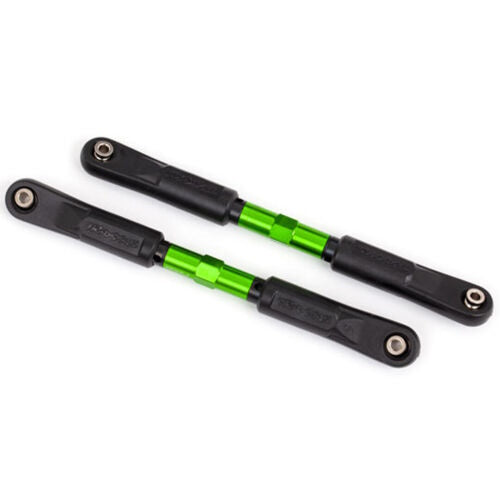 Traxxas 9549G Tubes Aluminum 7075-T6 Toe Links 120mm Green (2) : Sledge - PowerHobby