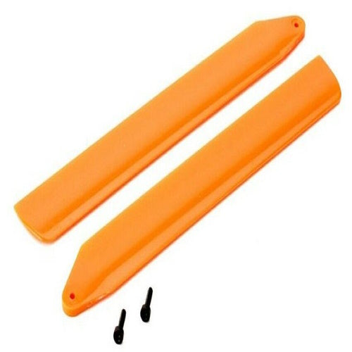 Blade BLH3716OR Hi-Performance Main Rotor Blade Set (Orange) (130 X) - PowerHobby