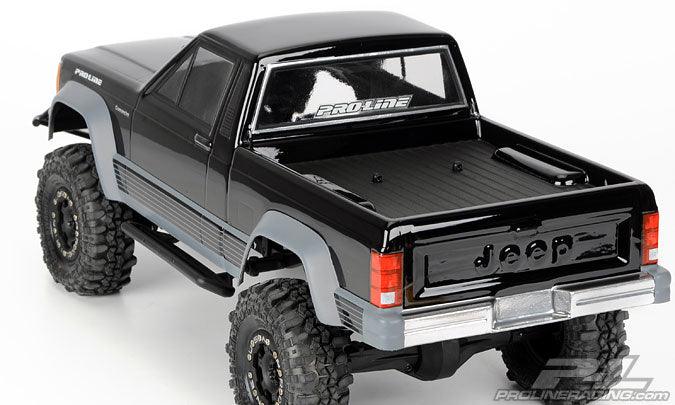 Pro-Line 3362-00 Jeep Comanche Full Bed 313mm Clear Body 1/10 SCX10 - PowerHobby