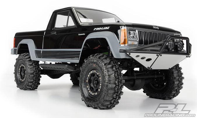 Pro-Line 3362-00 Jeep Comanche Full Bed 313mm Clear Body 1/10 SCX10 - PowerHobby