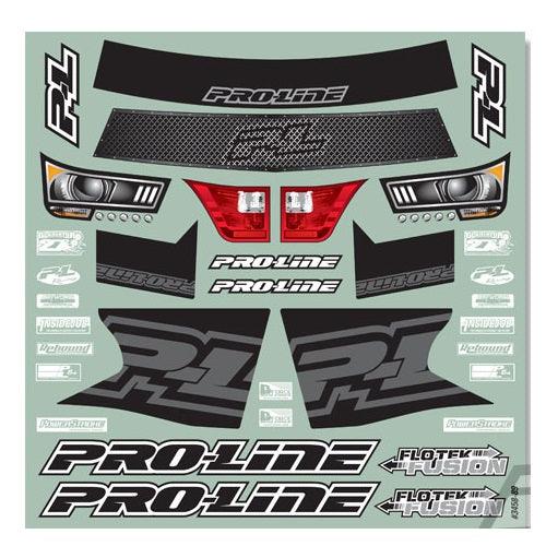 Pro-Line 3458-17 Pre-Cut Flo-Tek Fusion Clear Body for PRO-2 SC / Slash / SC5M - PowerHobby