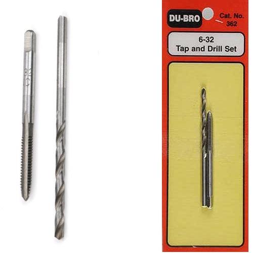 DuBro 362 Tap & Drill Set 6-32 - PowerHobby