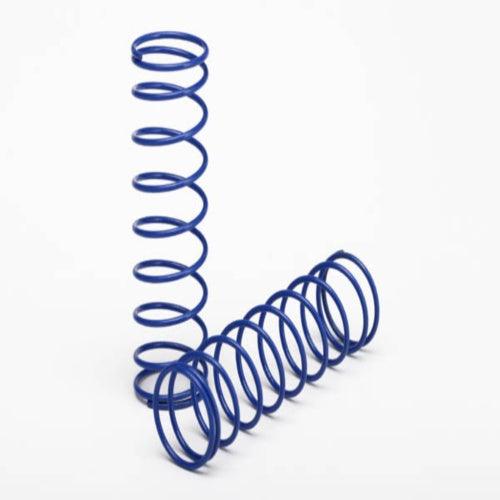 Traxxas 3757T Springs Rear Blue (2) T-Maxx - PowerHobby