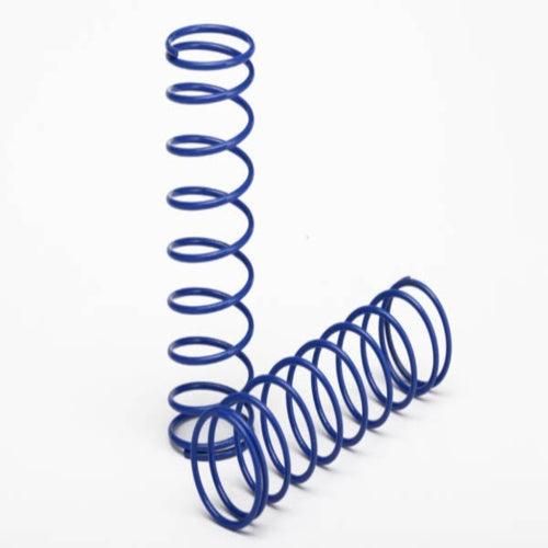 Traxxas 3758T Springs Front Blue (2) Stampede T-Maxx 3.3 - PowerHobby