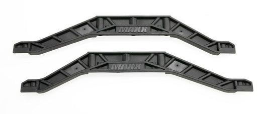 Traxxas 3921 Lower Chassis Braces (2) Black 1/10 E-Maxx - PowerHobby