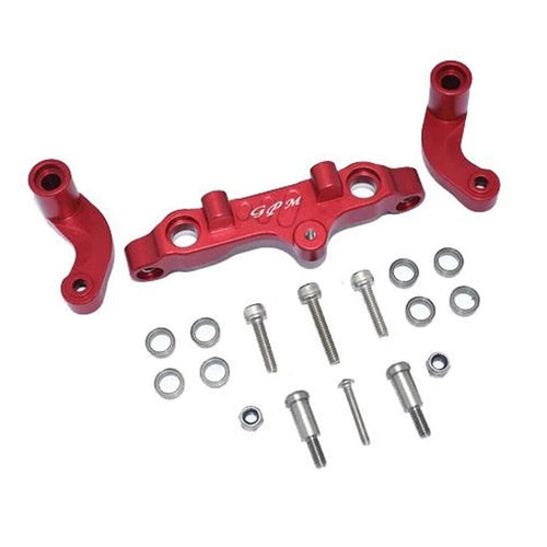 GPM Racing MAKX048B-R Aluminum Steering Arms Red : 1/5 8S BLX Kraton & Outcast - PowerHobby