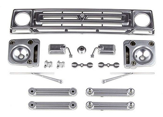 Associated 42125 Sendero Body Accessories Satin Chrome Enduro /Trail Truck - PowerHobby