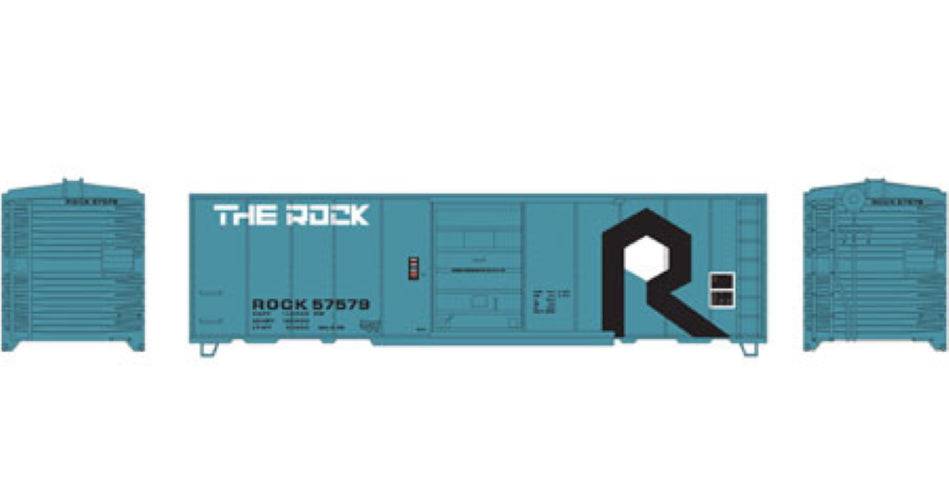 Athearn RND73568 HO 40' Box Car Single Door, RI #57579 - PowerHobby