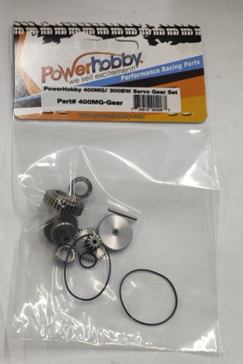 Powerhobby 400MG / 300BW Replacement Servo Gears - PowerHobby