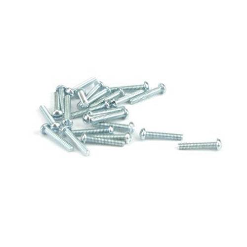 Athearn ATH99003 HO Scale 2-56 x 5/16" Round Head Screw Set (24) - PowerHobby