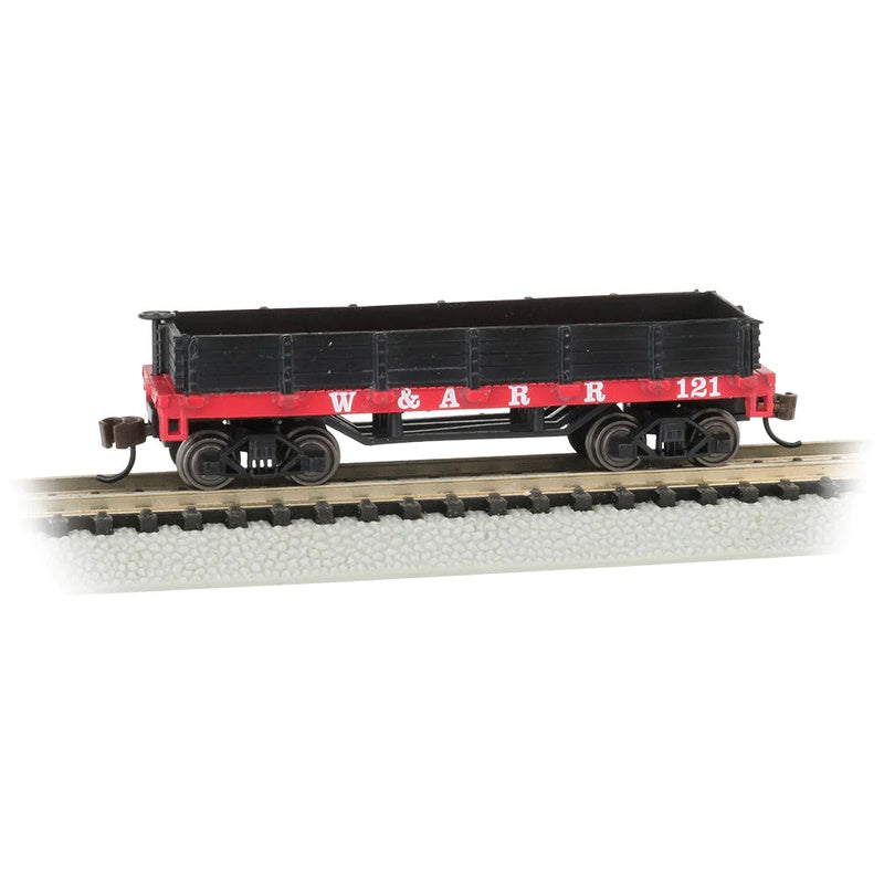 Bachmann BAC15451 HO Scale - OLD-TIME GONDOLA - WESTERN & ATLANTIC #121 - PowerHobby