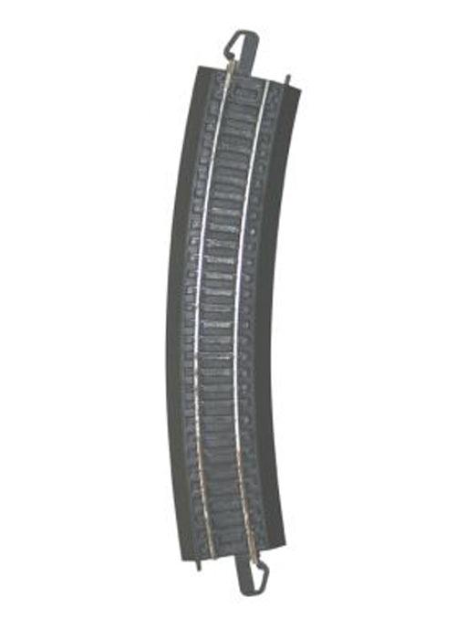 Bachmann 44483 HO 22" Radius Curved Steel alloy Tracks Bulk 1 Piece - PowerHobby