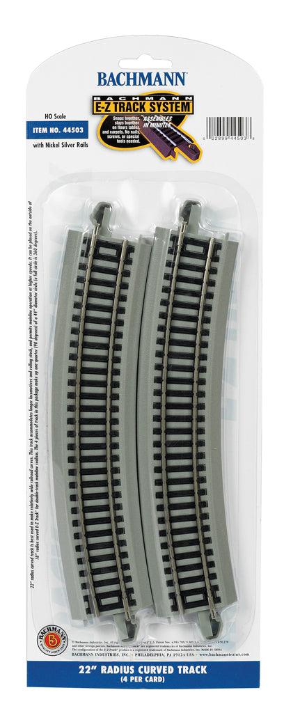 Bachmann 44503 HO 22" Radius Curved Tracks - PowerHobby