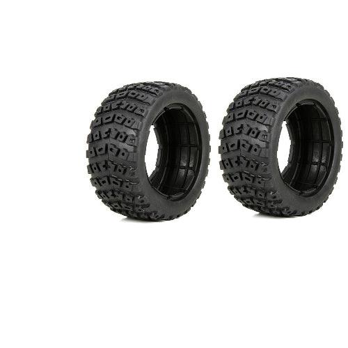 LOSI LOS45006 Left & Right Tire (1ea) & Foam Insert (2) 1 / 5 DBXL - PowerHobby