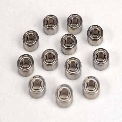 Traxxas 4710 Ball Bearings (12) 5 X 11 X 4-mm Nitro 4-Tec - PowerHobby