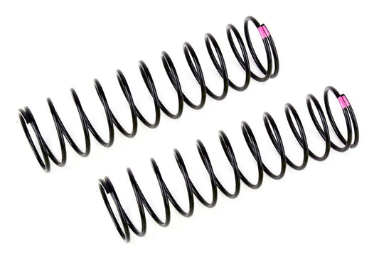 Associated 812333 Rear Springs V2 Pink 3.7 lb/in L86 12.00T 1.6D RC8B3.1 - PowerHobby