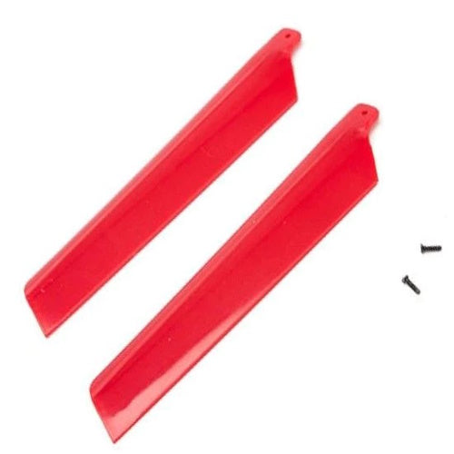 Blade BLH3216RE Main Rotor Blade Set w/Hardware (Red) (2) (mSR X) - PowerHobby