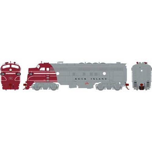 Athearn ATHG19310 HO FP7A RI #406 Locomotive DCC READY - PowerHobby