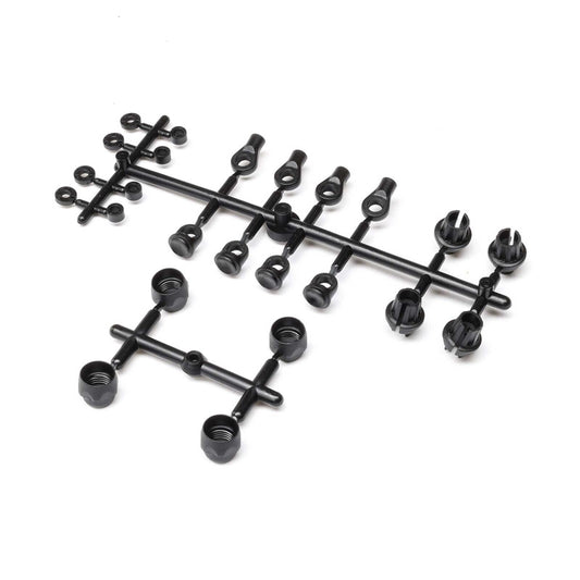 Axial AXI233034 Molded Shock Parts Set 1/10 SCX10 PRO - PowerHobby