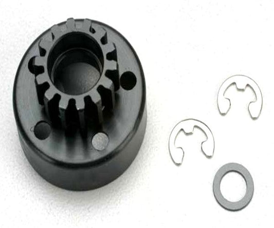 Traxxas 5214 Clutch Bell 14Tooth/Fiber Washer/E-Clip (2) Revo - PowerHobby