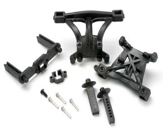 Traxxas 5314 Front/Rear Body Mounts w/Posts & Pins Revo Slayer Summit E-Revo - PowerHobby