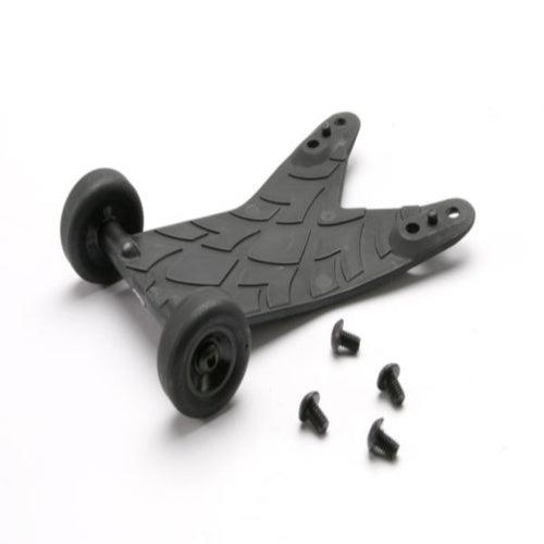 Traxxas 5584 Wheelie Bar w/Rear Skid Plate Nitro Jato 3.3 2.5 - PowerHobby