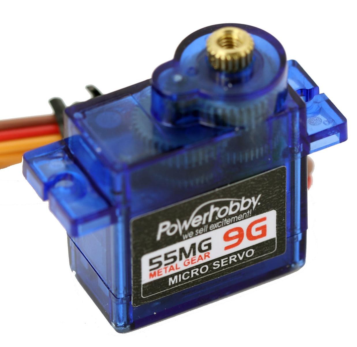 Powerhobby 55MG Economy Sub Micro Servo .11SEC/27OZ @ 6.0V - PowerHobby