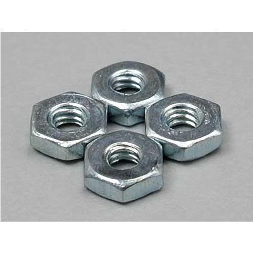 DuBro 560 Steel Hex Nuts 2-56 (4pcs) for Airplanes / Hardware - PowerHobby