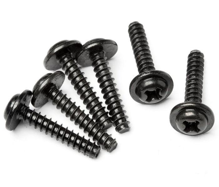 HPI Racing Z563 TP Flanged Screw M3x15mm (6) - PowerHobby