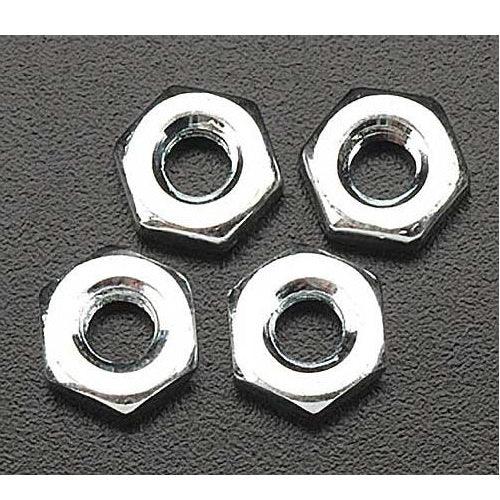 DuBro 564 Zinc Plated Steel Hex Nuts 10-32 (4pcs) for Airplanes / Hardware - PowerHobby