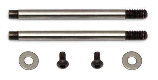 Associated 91616 3x21 mm Shock Shafts (V2) B44.3 RC10B5 RC10B5M RC10B6 RC10B6D - PowerHobby