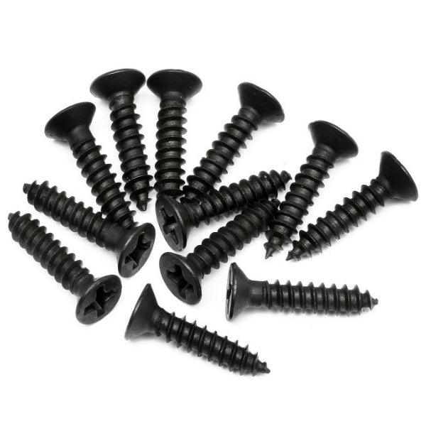 HPI Racing Z579 TP Flat Head Screw M3x15mm (12) E-Savage / Bullet ST/MT - PowerHobby