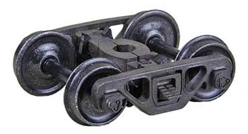 Kadee 582 HO Bettendorf Roller Bearing Caboose Truck/ 33" smooth back wheels - PowerHobby