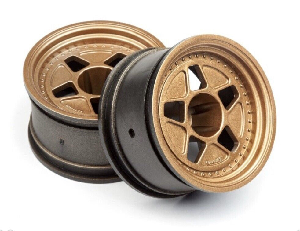 HPI Tarmac R40 Wheel Bronze 15mm Offset RS4 Sport 3 (2) - PowerHobby