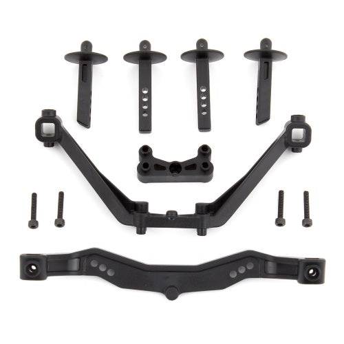 Team Associated 71123 Front / Rear Body Mounts SC6.1 - PowerHobby