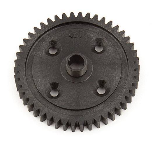 Team Associated 81389 Spur Gear, 46T / 46 Tooth Mod 1P RC8B3.1e - PowerHobby