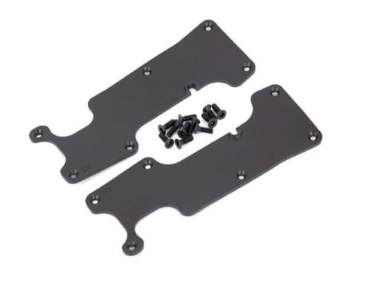 TRAXXAS 9634 Suspension arm covers, black, rear (left and right) - PowerHobby