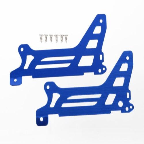 Traxxas 6328 Main Frame Side Plate Outer Blue DR-1 (2) - PowerHobby