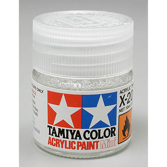 Tamiya TAM81520 Acrylic Mini X20A Thinner - PowerHobby