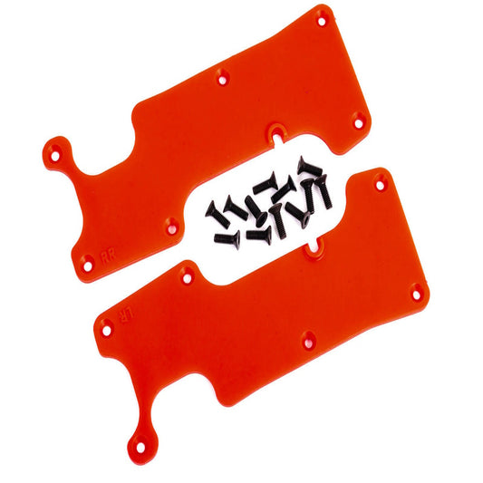 Traxxas 9634R Sledge Red Rear Left/Right Suspension Arm Covers - PowerHobby