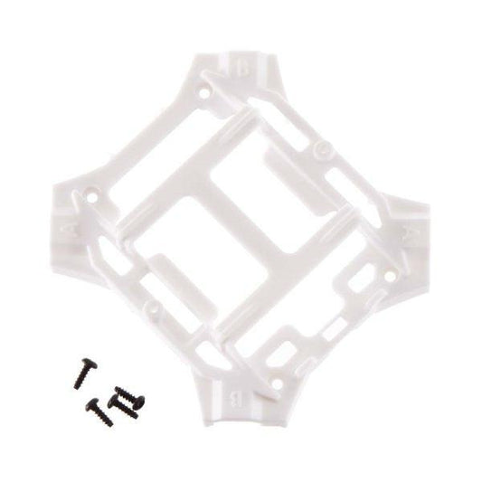 Traxxas 6624A Main Frame w/1.6x5mm Screws Lower White Latrax Alias (4) - PowerHobby