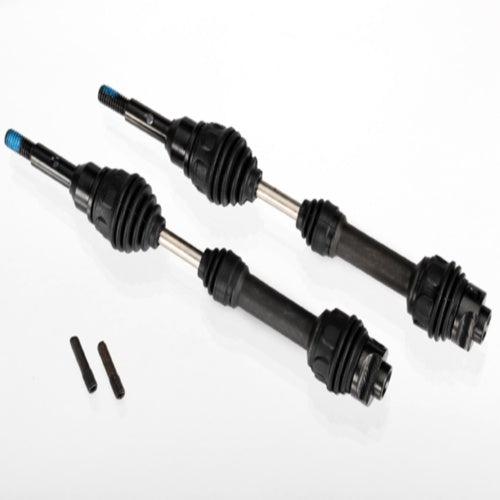 Traxxas 6852R Rear Steel Constant-Velocity Driveshaft Set Slash 4X4 2WD Rally - PowerHobby